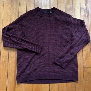 Red/Purple/Yellow Van Heusen Knit Sweater